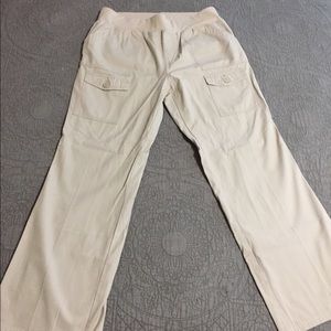 Khaki maternity pants size medium